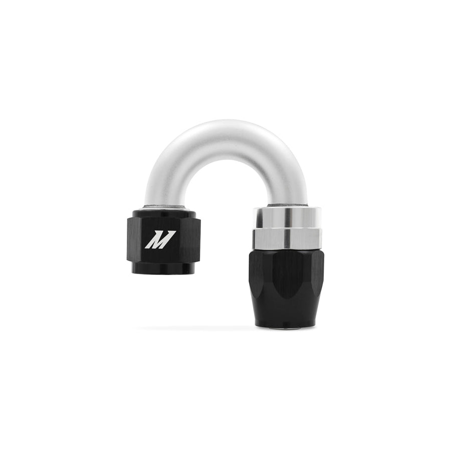 Mishimoto MMFT-SW-04-180 Aluminum -4AN 180 Degree Fitting - Black