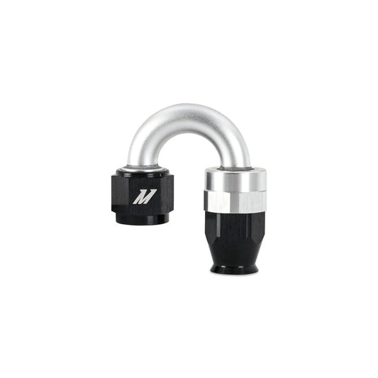 Mishimoto MMFT-SW-06P-180 Aluminum PTFE -6AN 180 Degree Fitting Black