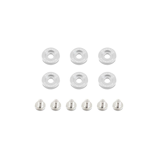 Mishimoto MMFW-LG-6P Large Fender Washer Kit (6pcs) - Polished