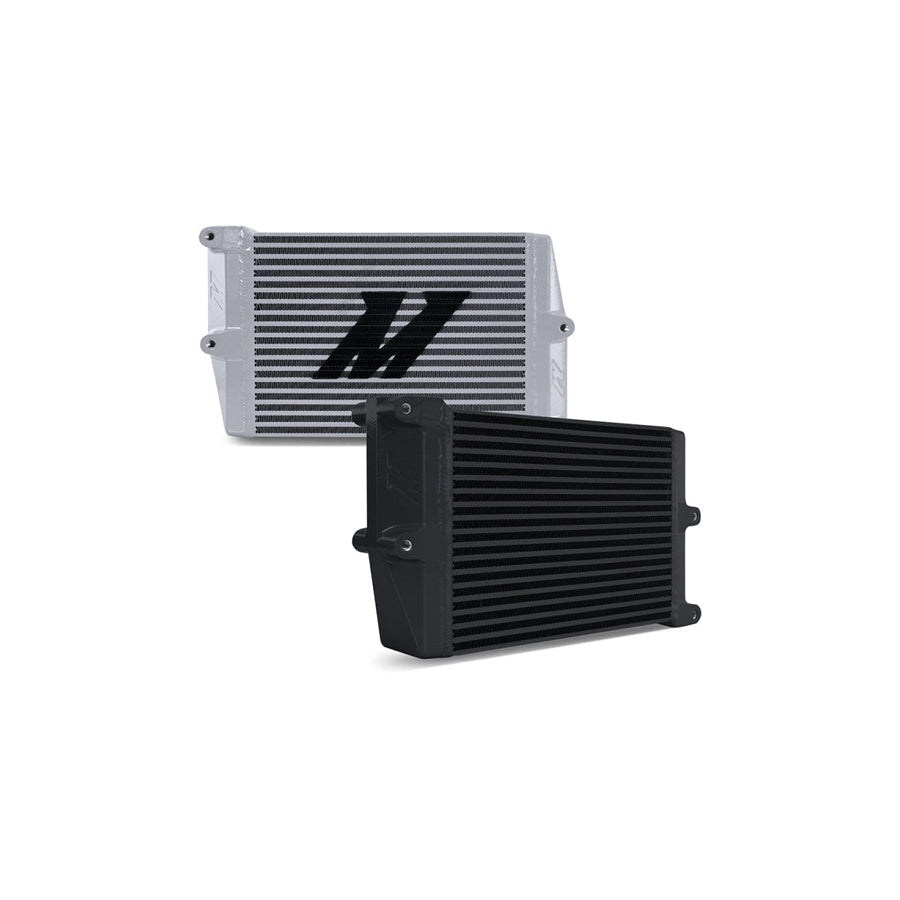 Mishimoto MMOC-OO-10SL Heavy-Duty Oil Cooler - 10in. Opposite-Side Outlets - Silver