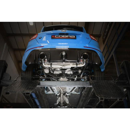 Cobra Exhaust Ford Focus RS (MK3) Venom Box Delete Race Turbo Back Performance Exhaust