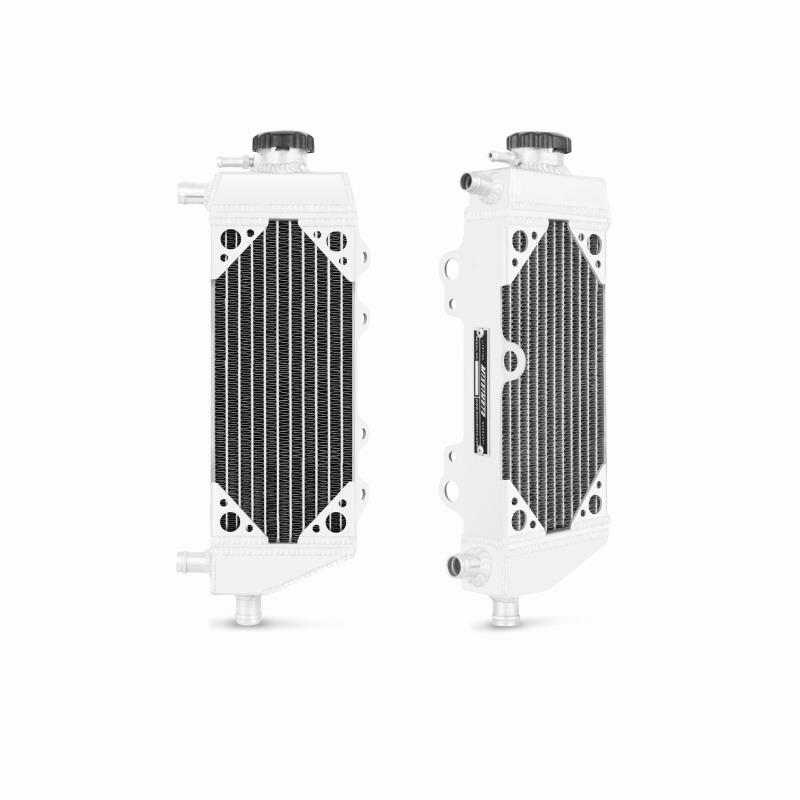 Mishimoto MMDB-YZ250-05RX Yamaha YZ250 2-Stroke Right Braced Aluminum Dirt Bike Radiator, 2005-2014