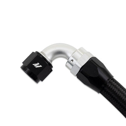 Mishimoto MMSBH-10-6NBK Nylon Wrapped Stainless-Steel Braided Hose, -10AN, 6ft