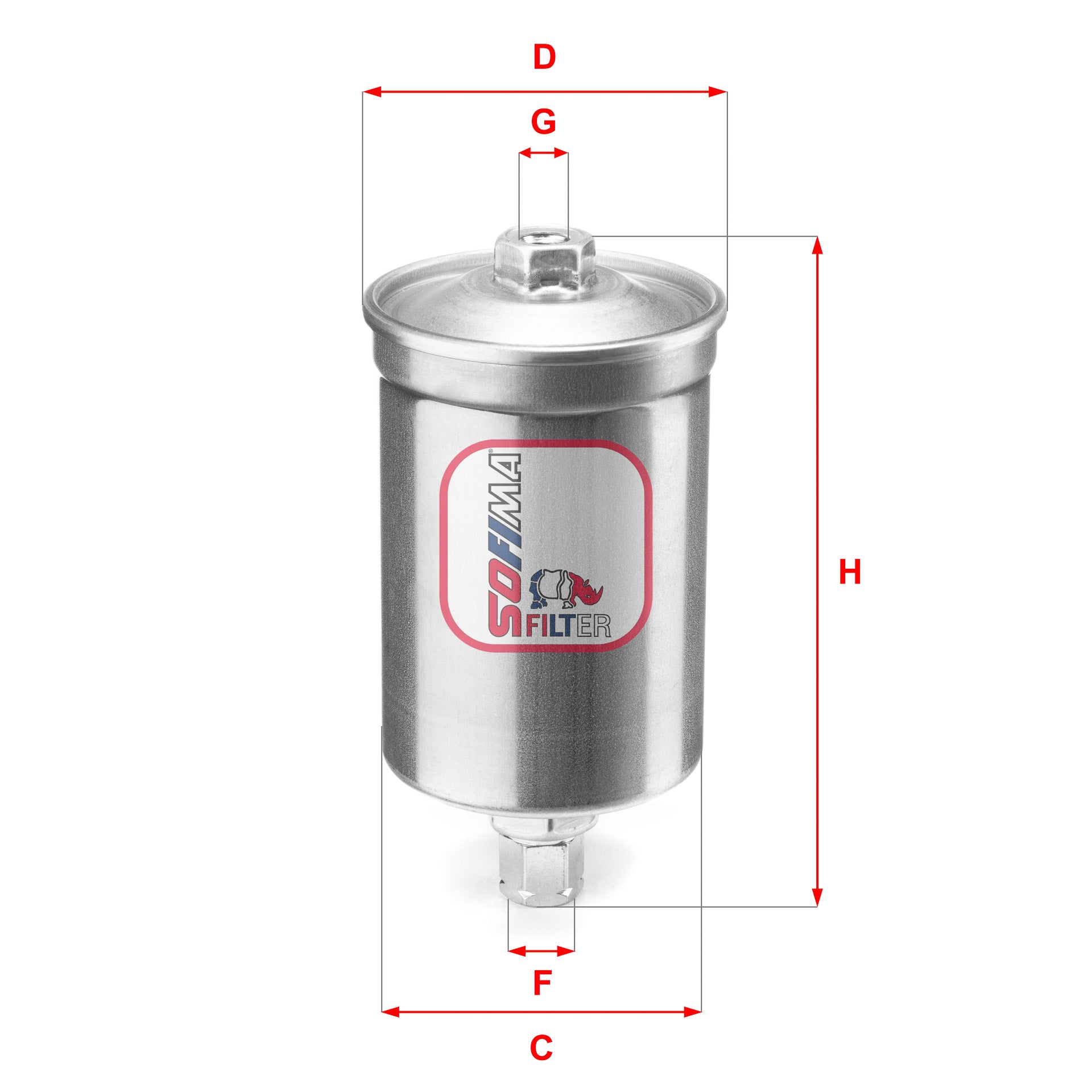 SOFIMA S1507B Fuel Filter