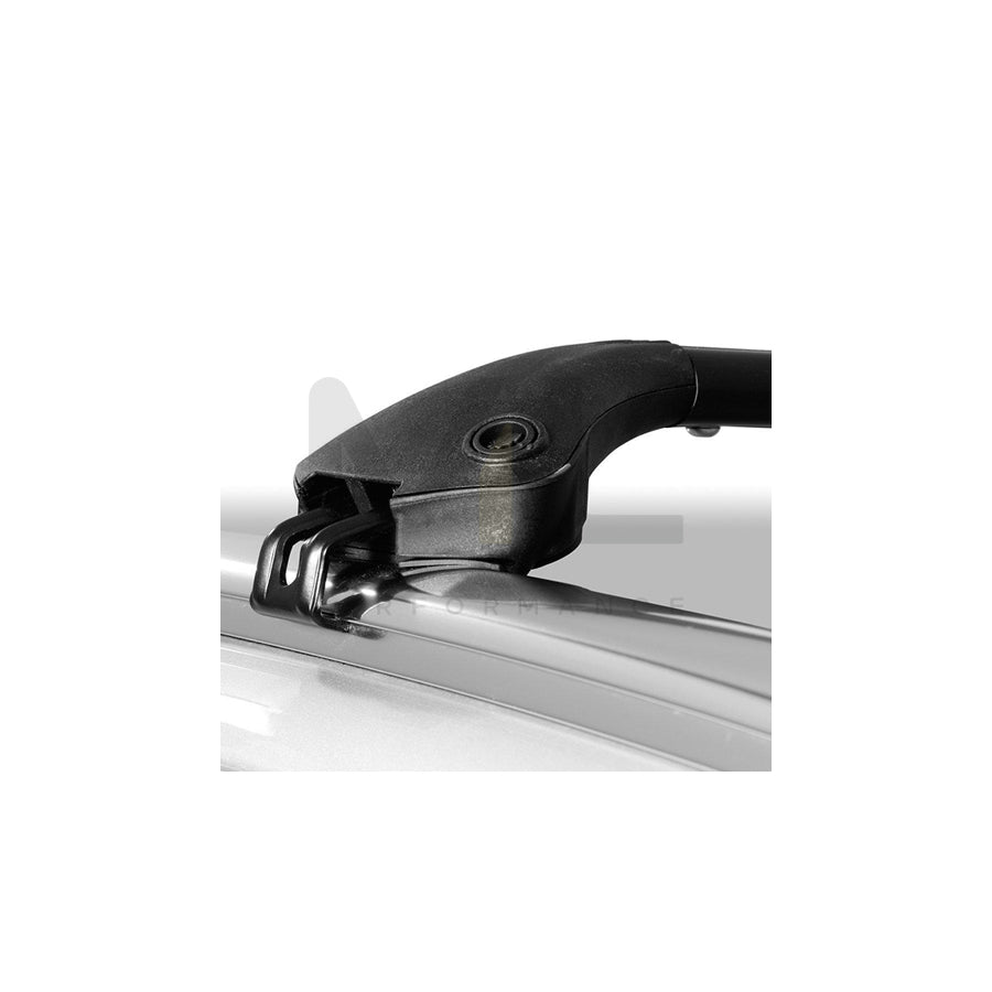 MODULA MOCSOB0AL00000012 Roof bars for closed roof rails, Universal, 78-119 cm, 75 kg, Aluminium