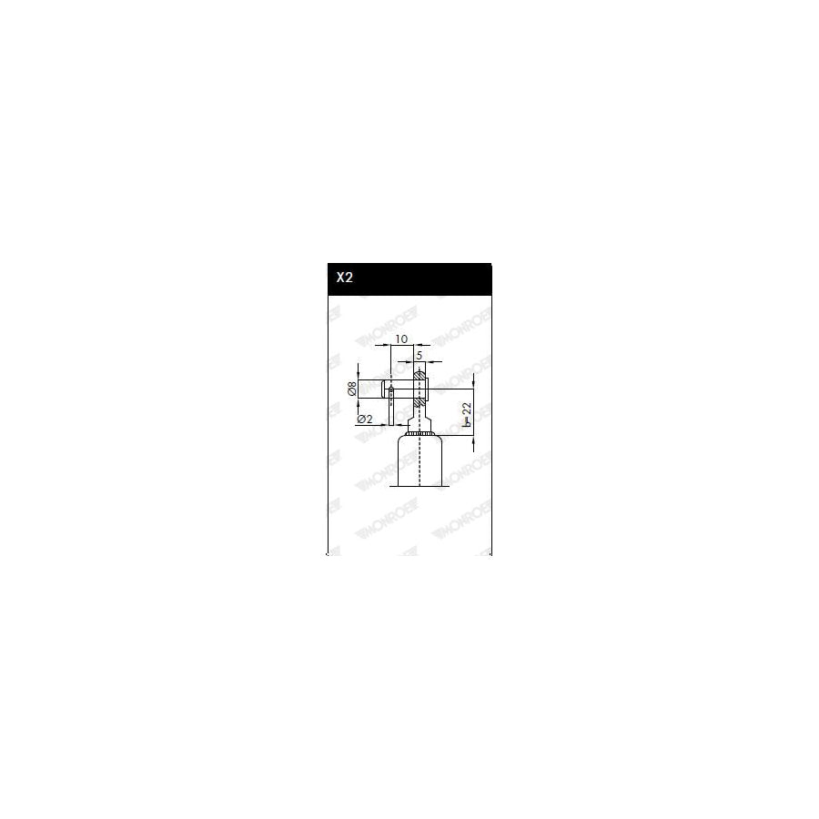 Monroe Ml5017 Tailgate Strut