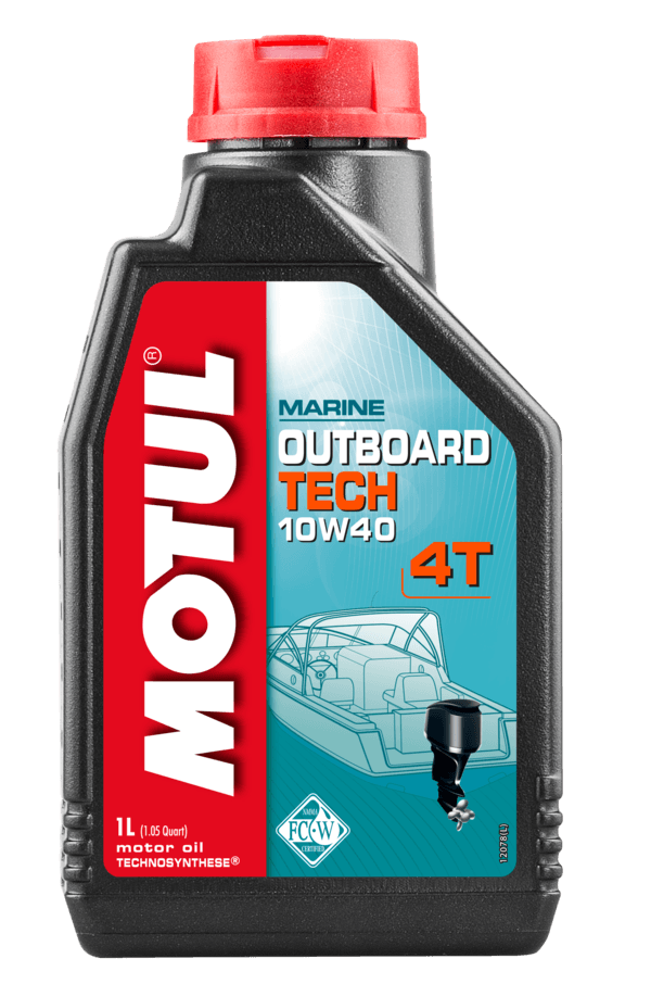 Motul 106397 OUTBOARD TECH 4T 10W-40 1L
