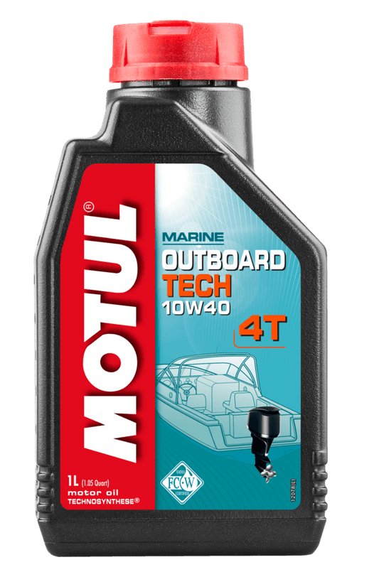 Motul 106397 OUTBOARD TECH 4T 10W-40 1L