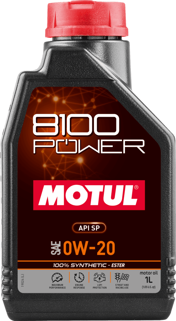 Motul 111798 8100 POWER 0W-20 1L