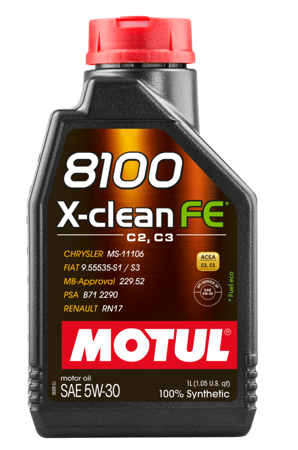 Motul 112771 8100 X-CLEAN FE 5W-30 1L