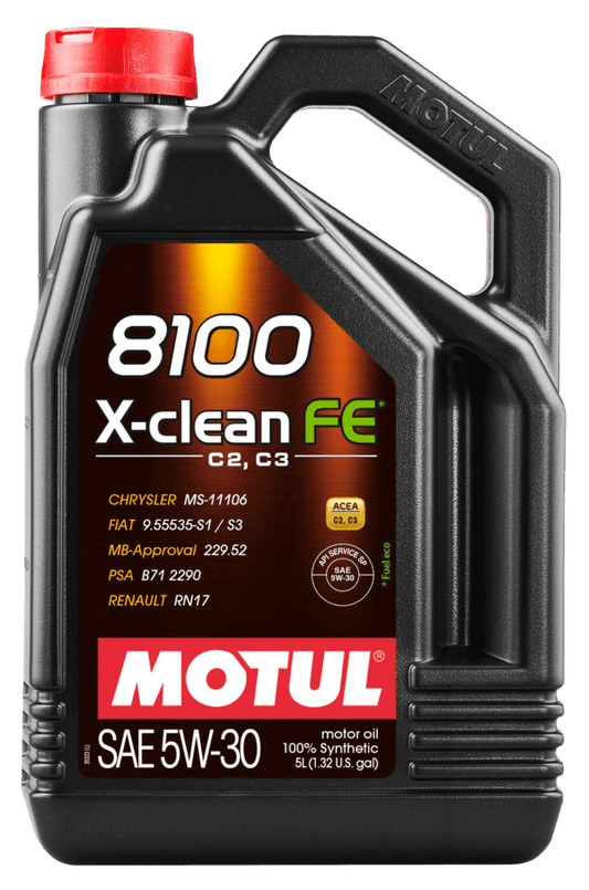Motul 112781 8100 X-CLEAN FE 5W-30 5L