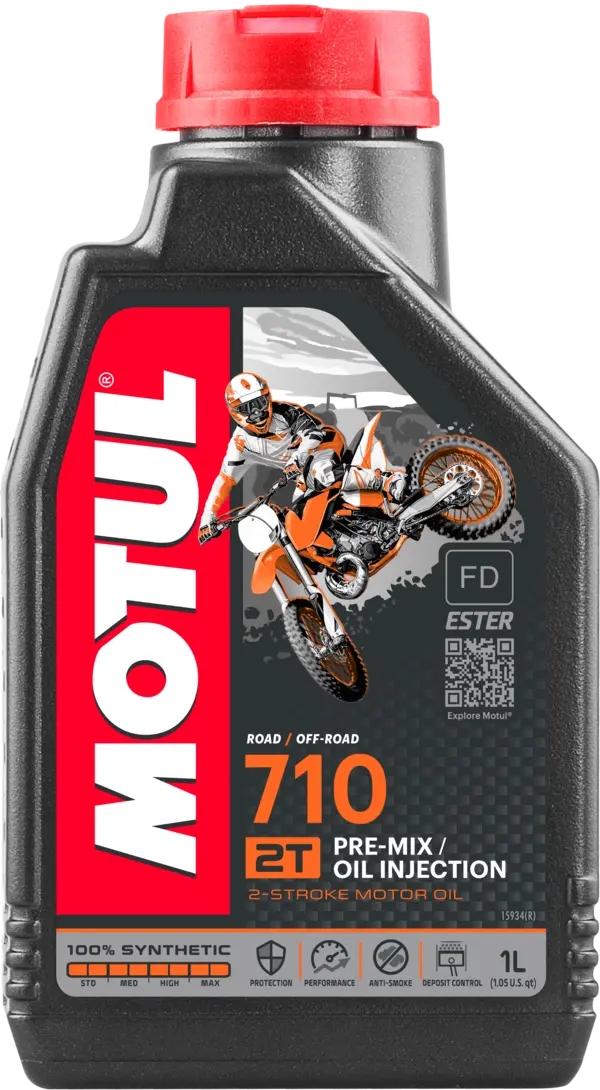 MOTUL 7102T1L104034 2-Stroke Engine Oil