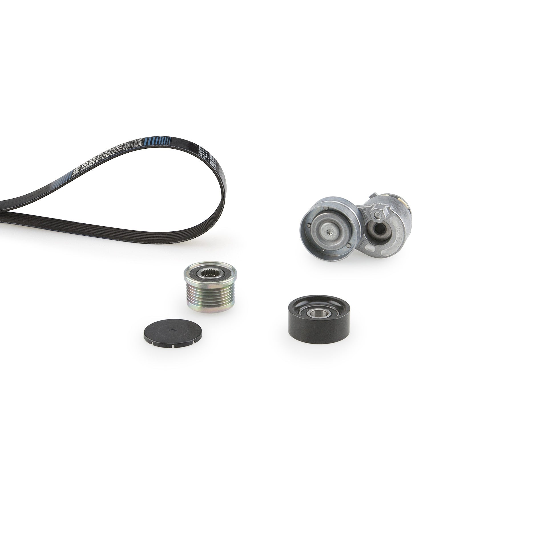 GATES GATK166PK1795 V-Ribbed Belt Set