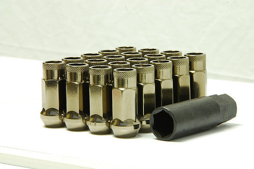 Muteki 32905T SR48 Wheel Nuts - TITANIUM / 12X1.25