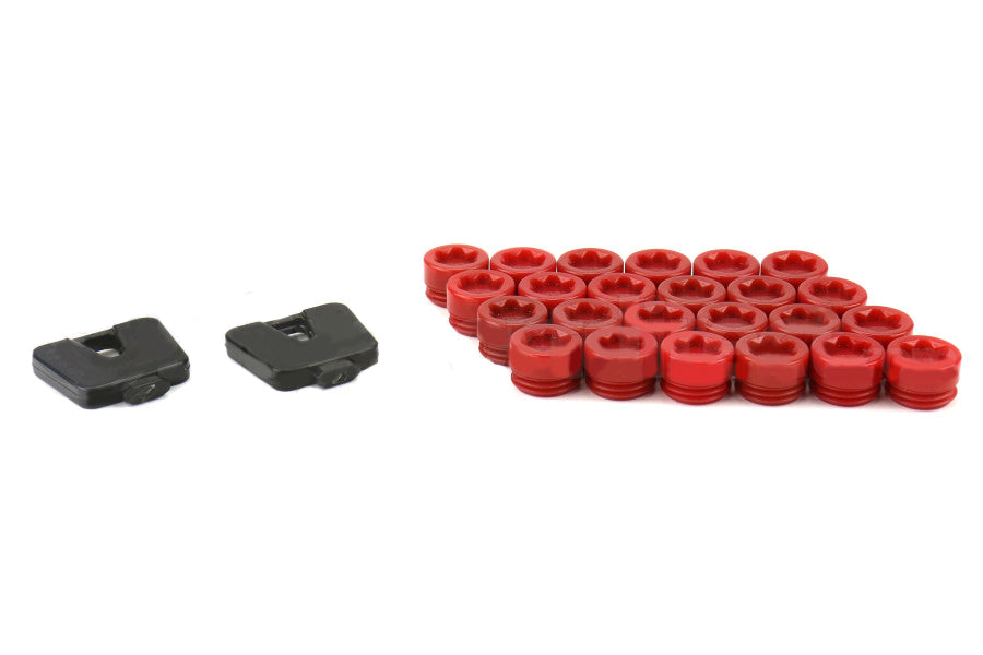 Muteki 33100R SR45R Plastic Cap - Red