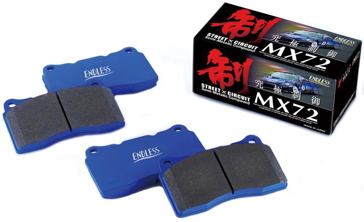 Endless PORSCHE MX72 Front Brake Pads (911 GT3 / GT2, 911 Turbo) - ML Performance UK