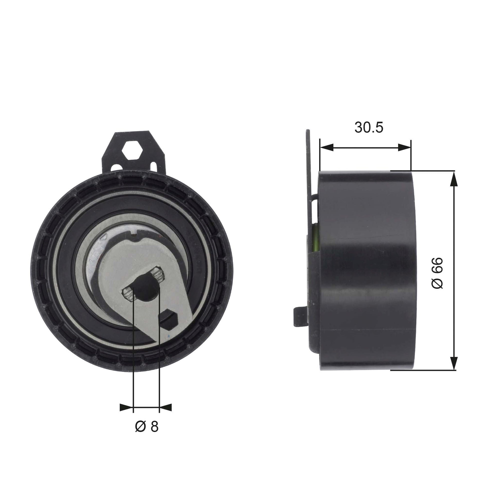 GATES GATT43034 Timing Belt Tensioner Pulley