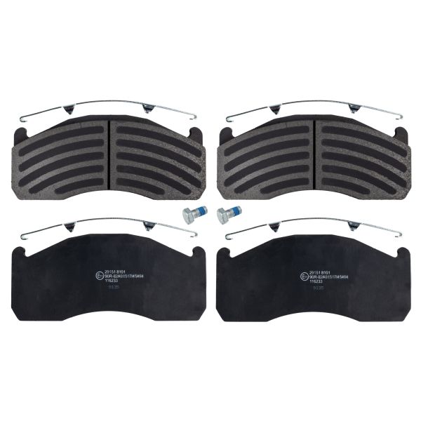 SBP CRK-017 Disc Brake Caliper Repair Kit
