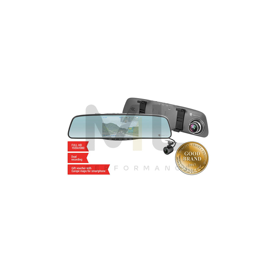 NAVITEL NAVMR250 Dash cam 5 Inch, 1920x1080 FullHD, 656x492 (cam 2), Viewing Angle 160, 85 (cam 2)°
