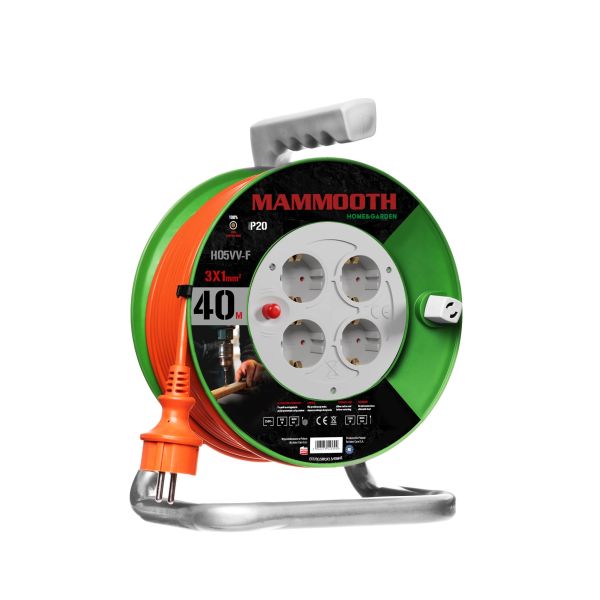 MAMMOOTH EXTDG5VVF3X1540M4F Power Extension Cord