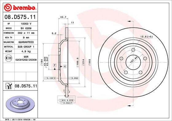 AUGER AUG54531 Disc Brake Caliper Repair Kit