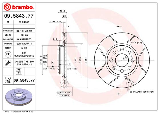DELPHI LH6113 Brake Hose