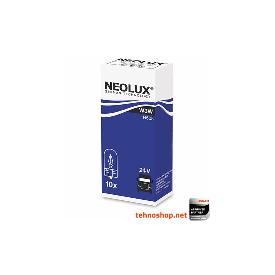 NEOLUX BULB  W3W N505 24V W2.1X9.5D UNV1