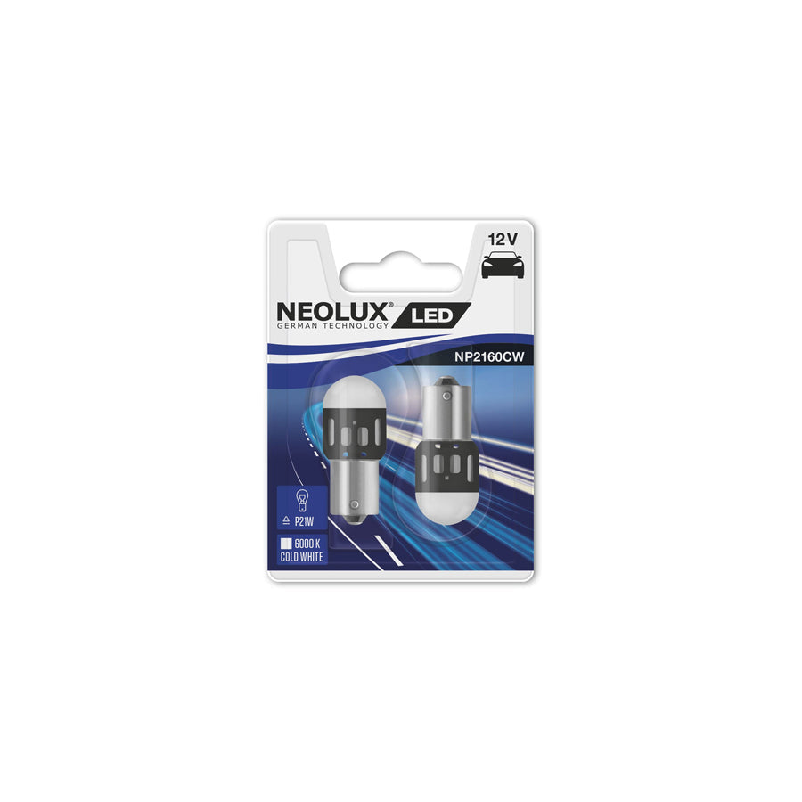 NEOLUX  NP2160CW-02B LED 12v BA15s (382) Cool White Twin blister