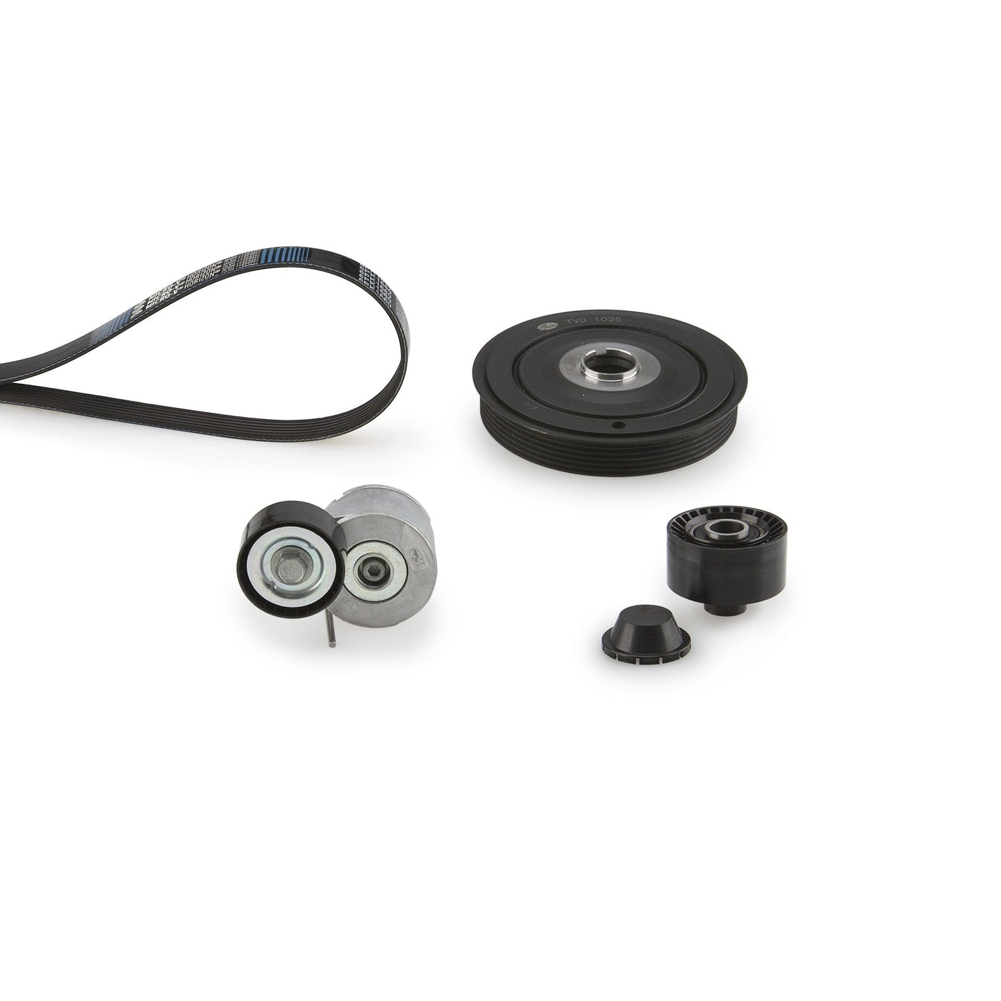 GATES GATK296PK1708 V-Ribbed Belt Set