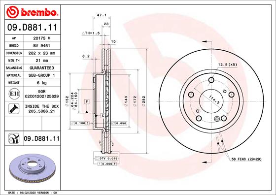BBP 41556BBP Disc Brake Caliper Repair Kit
