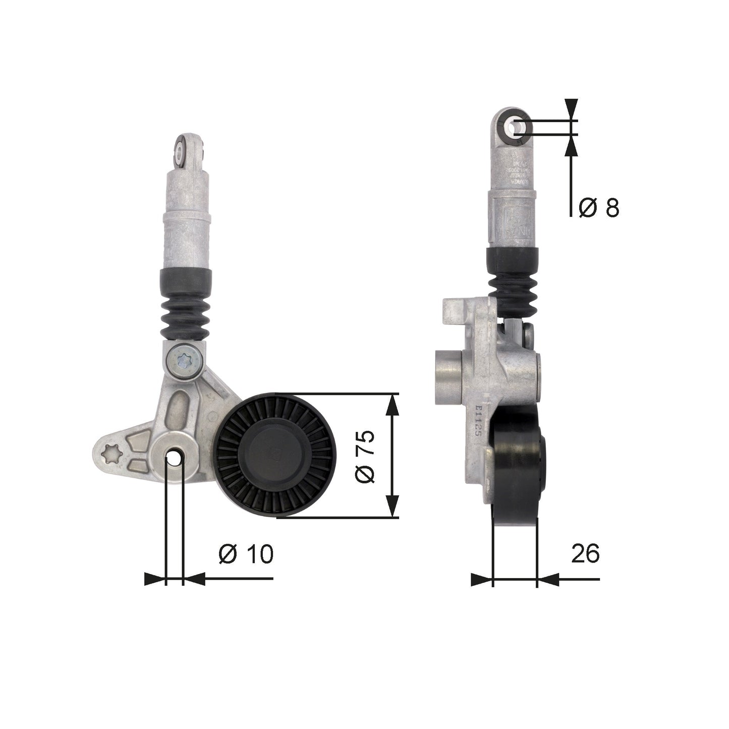 GATES GATT39099 V-Ribbed Belt Tensioner Lever