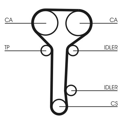 CONTITECH CT978WP2 Water Pump & Timing Belt Kit