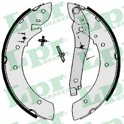 LPR LPR02840 Brake Shoe Set