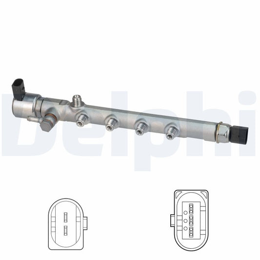 DELPHI 8280808 Fuel Distributor Pipe