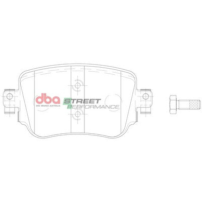 DBA DB15009SP High Performance Brake Pad Set