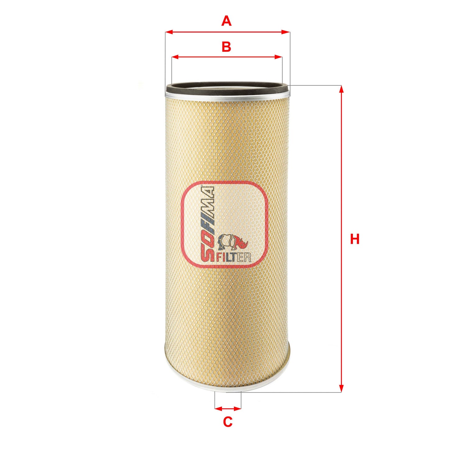 SOFIMA S7308A Air Filter