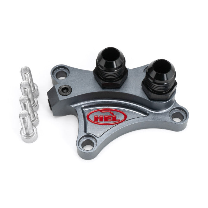 HEL Performance OCTO-020 Oil Filter Relocation Take Off Plate