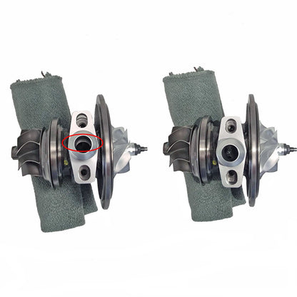Turbozentrum 284560 Oil return adapter GBC14-200 Dash 10 - 65mm