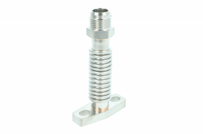 Turbozentrum 463023 Oil return flange Garrett GTX / G-series / GT-R / BorgWarner EFR - pipe flexible short version