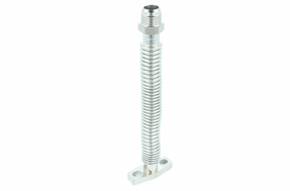 Turbozentrum 463026 Oil return flange Garrett GTX / G-series / GT-R / BorgWarner EFR - pipe flexible long version