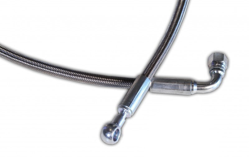 Turbozentrum 402811 Oil Feed Line Teflon 10mm Banjo Fitting VAG to GT-R