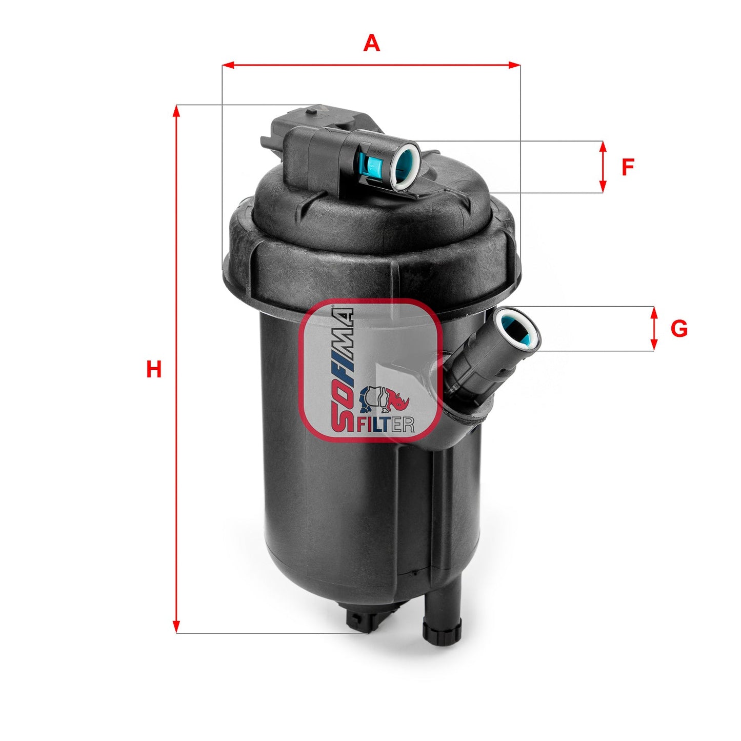 SOFIMA S5134GC Fuel Filter