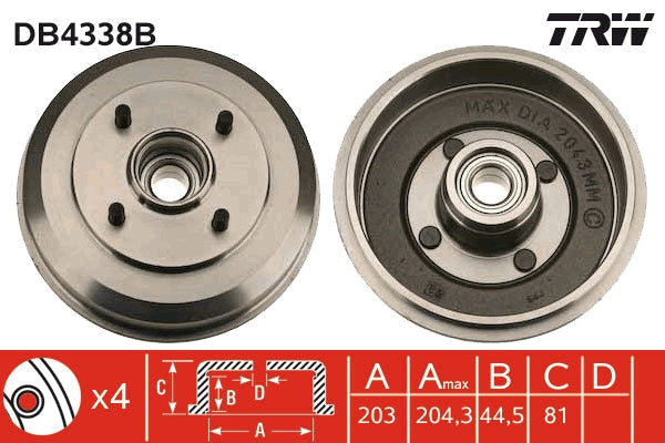 HERTH+BUSS JAKOPARTS J3210325 Brake Caliper