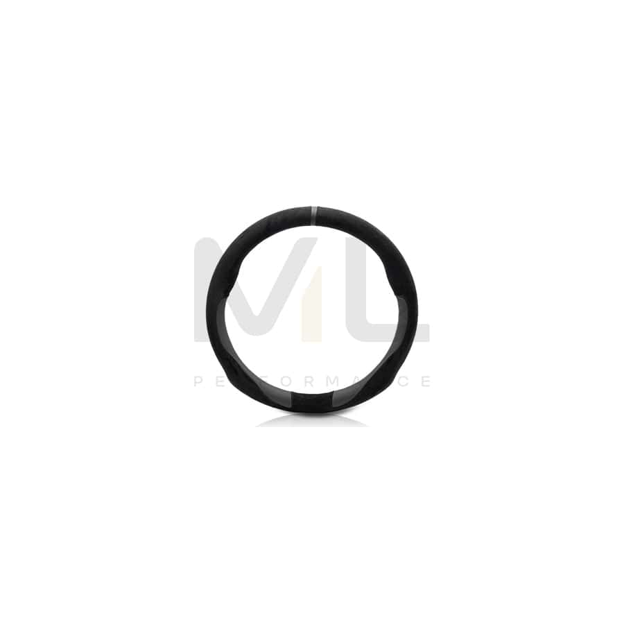 ORIGEN ORG40000 Steering wheel cover Black, Ø: 38 - 39cm, Leatherette, PVC