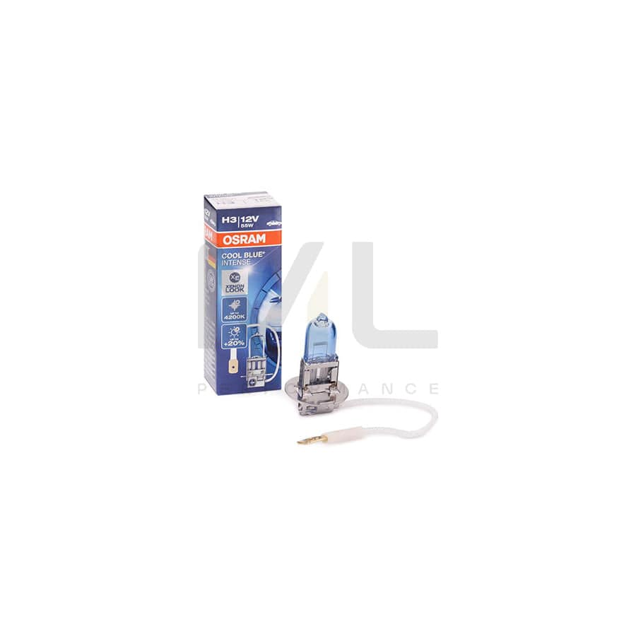 OSRAM COOL BLUE INTENSE 64151CBI Bulb, spotlight H3 12V 55W PK22s 4200K Halogen