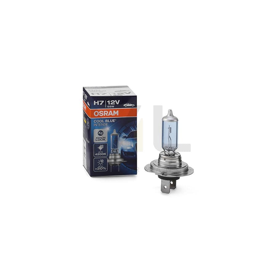 OSRAM COOL BLUE INTENSE 64210CBI Bulb, spotlight H7 12V 55W PX26d 4200K Halogen