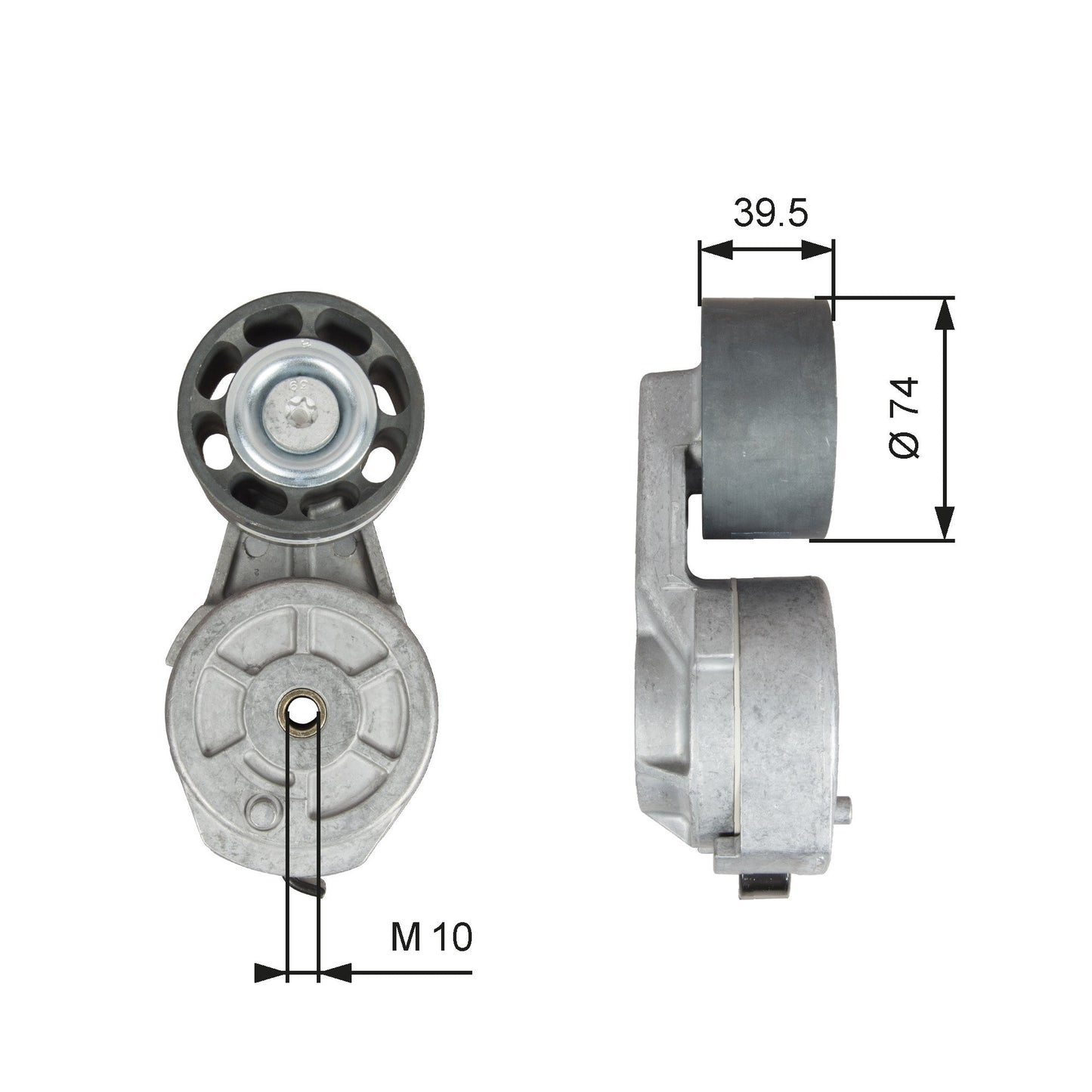 GATES GATT38577 V-Ribbed Belt Tensioner Lever