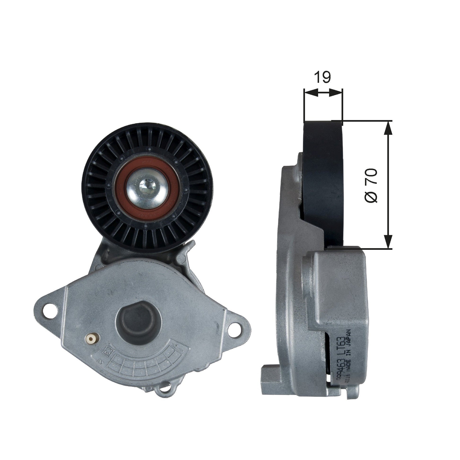 GATES GATT39355 V-Ribbed Belt Tensioner Lever