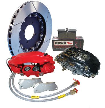 Compbrake CMB1246 Mazda 3 Front 17" Brake Kit 4 Pot Calipers - Pro Race 7