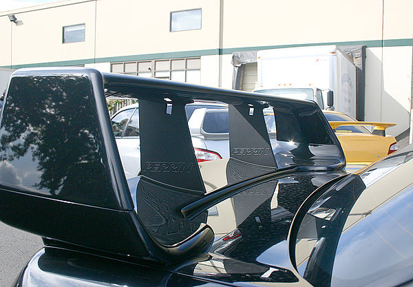 PERRIN PSP-BDY-100BK WING STABILIZER FOR SUBARU IMPREZA WRX STI SEDAN 2004-2007